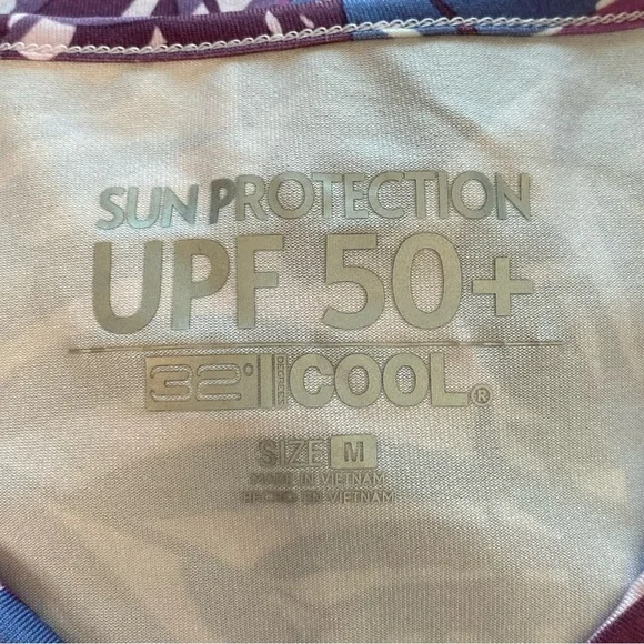 32 Degrees COOL UPF 50+ Long Sleeve Rash Guard Top - Picture 6 of 7